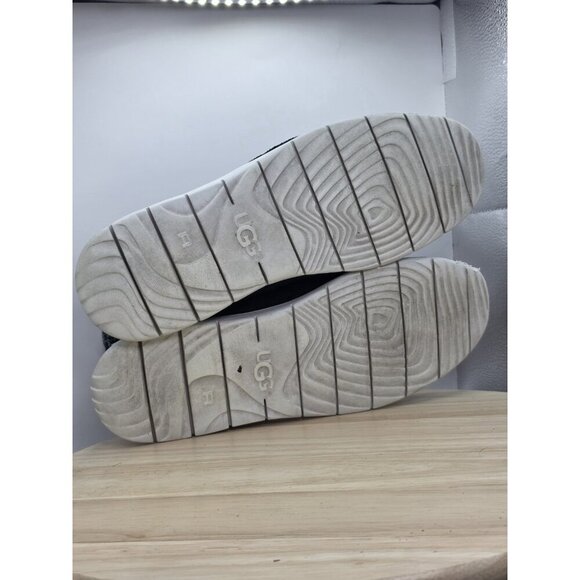 UGG Freamon Ankle Boots 1007645 Mens Black Suede Chukka Shoes Size 11 - Picture 9 of 10